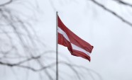 Atklāj monumentālo Latvijas karoga mastu uz AB dambja - 9