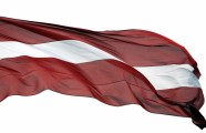 Atklāj monumentālo Latvijas karoga mastu uz AB dambja - 19