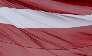 Atklāj monumentālo Latvijas karoga mastu uz AB dambja - 20