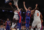 Basketbols;NBA;Knicks pret Pistons - 3
