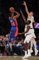 Basketbols;NBA;Knicks pret Pistons - 5