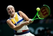 Teniss, WTA finālturnīrs: Jeļena Ostapenko - Garvinje Mugurusa - 9