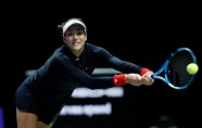 Teniss, WTA finālturnīrs: Jeļena Ostapenko - Garvinje Mugurusa - 10