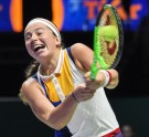 Teniss, WTA finālturnīrs: Jeļena Ostapenko - Karolīna Pliškova - 4