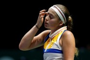Teniss, WTA finālturnīrs: Jeļena Ostapenko - Karolīna Pliškova - 8