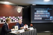 Futbols, Latvijas izlases trenera Aleksandra Starkova preses konference - 2