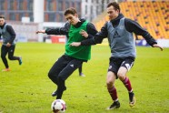 Futbols, Latvijas U-21 futbola izlase gatavojas spēlei ar Skotiju - 4