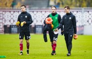 Futbols, Latvijas U-21 futbola izlase gatavojas spēlei ar Skotiju - 8
