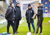 Futbols, Latvijas U-21 futbola izlase gatavojas spēlei ar Skotiju - 9