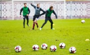 Futbols, Latvijas U-21 futbola izlase gatavojas spēlei ar Skotiju - 17