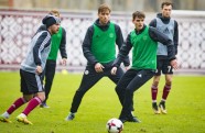 Futbols, Latvijas U-21 futbola izlase gatavojas spēlei ar Skotiju - 24