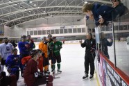 Latvijas hokeja izlases treniņš pirms EIHC turnīra Francijā - 2