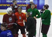 Latvijas hokeja izlases treniņš pirms EIHC turnīra Francijā - 10