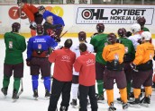Latvijas hokeja izlases treniņš pirms EIHC turnīra Francijā - 14