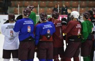 Latvijas hokeja izlases treniņš pirms EIHC turnīra Francijā - 20