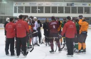 Latvijas hokeja izlases treniņš pirms EIHC turnīra Francijā - 22