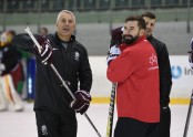 Latvijas hokeja izlases treniņš pirms EIHC turnīra Francijā - 23