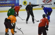 Latvijas hokeja izlases treniņš pirms EIHC turnīra Francijā - 26