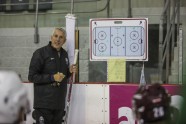 Latvijas hokeja izlases treniņš pirms EIHC turnīra Francijā - 43