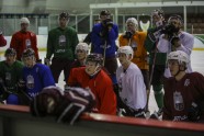 Latvijas hokeja izlases treniņš pirms EIHC turnīra Francijā - 45