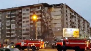 Iževskā, Krievijā, sabrūk ēka - 1
