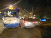 Tramvaja un automašīnu avārija pie Jēkaba arkādes - 7