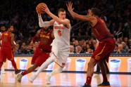 Basketbols, NBA spēle: Knicks - Cavaliers