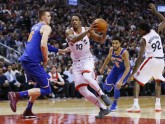 Basketbols, NBA:  Ņujorkas "Knicks" pret Toronto "Raptors"  - 3