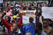 Protesti Zimbabvē pret Mugabi - 1