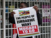 Protesti Zimbabvē pret Mugabi - 8