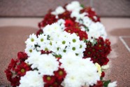 Ziedu nolikšanas ceremonija Latvijas proklamēšanas 99.gadadienā pie Brīvības pieminekļa - 34
