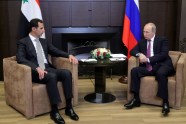 Putins Sočos silti uzņem al Asadu - 4
