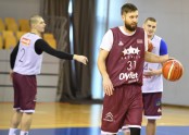 Basketbols, Latvijas vīriešu basketbola izlases treniņš novembrī - 18