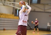 Basketbols, Latvijas vīriešu basketbola izlases treniņš novembrī - 24