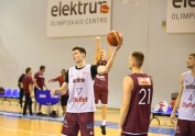 Basketbols, Latvijas vīriešu basketbola izlases treniņš novembrī - 25