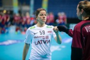 Florbols, pasaules čempionāts sievietēm: Latvija - Norvēģija - 5