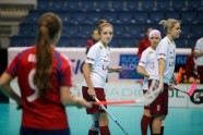 Florbols, pasaules čempionāts sievietēm: Latvija - Norvēģija - 13