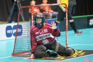 Florbols, pasaules čempionāts sievietēm: Latvija - Norvēģija - 15