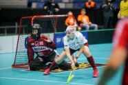 Florbols, pasaules čempionāts sievietēm: Latvija - Norvēģija - 18