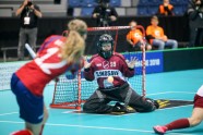 Florbols, pasaules čempionāts sievietēm: Latvija - Norvēģija - 20