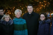 Ziemassvētku eglītes iedegšana pie Rīgas pils - 8