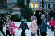 Ziemassvētku eglītes iedegšana pie Rīgas pils - 17