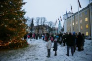 Ziemassvētku eglītes iedegšana pie Rīgas pils - 19