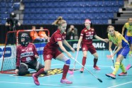 Florbols, pasaules čempionāts sievietēm, ceturtdaļfināls: Latvija - Zviedrija - 8