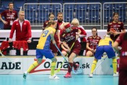 Florbols, pasaules čempionāts sievietēm, ceturtdaļfināls: Latvija - Zviedrija - 9