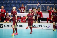 Florbols, pasaules čempionāts sievietēm, ceturtdaļfināls: Latvija - Zviedrija - 10