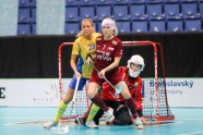 Florbols, pasaules čempionāts sievietēm, ceturtdaļfināls: Latvija - Zviedrija - 11