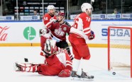 Hokejs, KHL spēle: Rīgas Dinamo - Vitjazj - 58