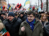 Saakašvili atbalstītāji mēģina ieņemt Kijevas Oktobra pili - 10