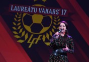 Futbols. Latvijas Futbola federācijas (LFF) Laureātu vakars 2017 - 2